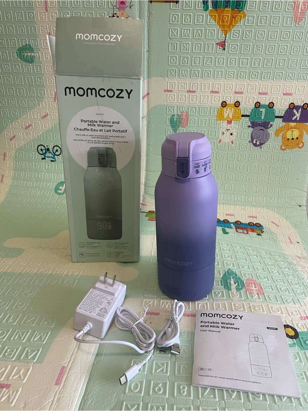 Momcozy Portable Bottle Warmer~ purple